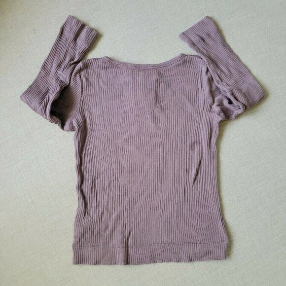 Jamie Kay Ribbed Long Sleeve Tee - Picture 6 of 7